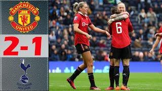 Manchester United vs Tottenham Highlights & All Goals | Women’s Super League 22/23 | 2.12.2022