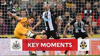 Newcastle United v Cambridge United | Key Moments | Third Round | Emirates FA Cup 2021-22