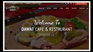 Create a Responsive Food / Restaurant Website Design | Responsive Website