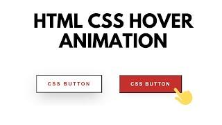 CSS Button Using HTML5 and CSS3 with Hover Animation in Visual Studio Code Editor #coding