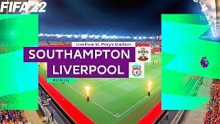 FIFA 22 | Southampton vs Liverpool - 2021/22 Premier League Season - Full Match & Gameplay