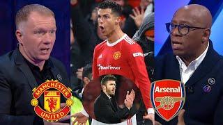 Man United vs Arsenal 3-2 Ronaldo Two Goals⚽ Carrick Leaves Man United | Paul Scholes Reaction