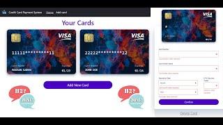 How To Make React Credit Card Payment System Project Beginners