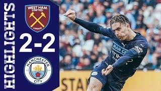 West Ham vs Manchester City 2-2 Highlights | Premier League 2022