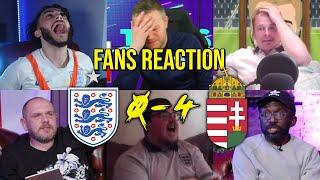 FANS REACTION TO ENGLAND VS HUNGARY (UEFA NATIONS LEAGUE) | FANS CHANNEL