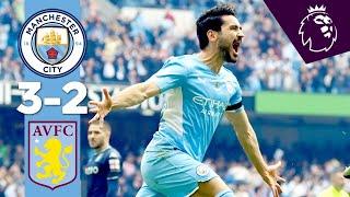 Manchester City vs Aston Villa 3-2 Highlights | Premier League - 2021/2022