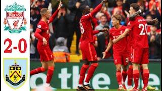 Liverpool vs Burnley 2-0 Highlights - Premier League 2021/22