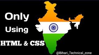 Happy Republic Day 2022 | Coding Using HTML5 - CSS @CodeWithHarry @Mr. Web Designer #26january