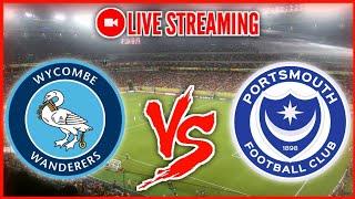 ????LIVE : Wycombe vs Portsmouth | EFL League One | Live Football Match Today Online