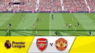 Man Utd vs Arsenal | Premier League 2022 | Football Live Today | Epl Highlights Today | Fifa 19