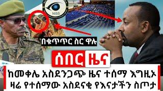 Ethiopia: ሰበር | አሳዛኝ አሁን ከመቀሌ የተሰማው | እናታችን አስገራሚ ነገር ፈፀሙ | Abel Birhanu