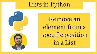 Remove an element from a specific position in a Python List