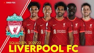 Squad Liverpool 2021/2022 | Squad Full Team Liverpool 2021