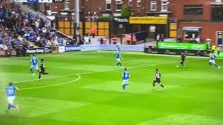 STOCKPORT V BARROW GOALS