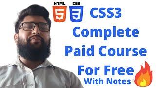 CSS3 - Complete course in Urdu / Hindi -  (With Notes) - Web Developing Series - CSS3 - Final Part