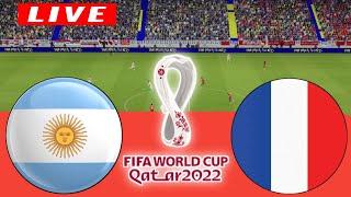 ????Argentina vs France Live Stream | FIFA World Cup 2022 Final | Watch Along & PES23 Gameplay