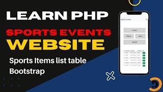 15 Sports items listing table in Bootstrap - Pahsto - Dot Code