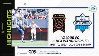 HIGHLIGHTS: Valour FC vs. HFX Wanderers FC (July 10, 2022)