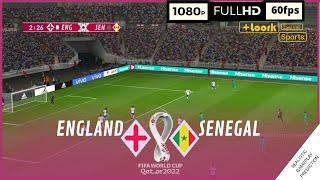 ENGLAND vs. SENEGAL | World Cup Qatar 2022 • Round of 16 | RealisticSimulation