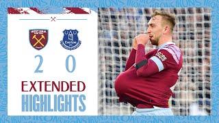 Extended Highlights | Clinical Finishes Secure Vital Points | West Ham 2-0 Everton | Premier League