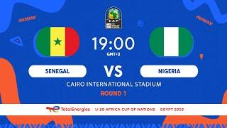 Senegal vs Nigeria - TotalEnergies AFCONU20 2023 - Group Stage