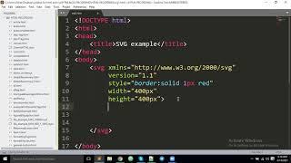 HTML SvgScalar Vector Graphics | Learn HTML part 80 | HTML Tutorial For Beginners | Web Using HTML