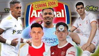 Latest Arsenal Transfer News & Rumours 20 jJune 2022 jesus-raphinha-morata-Tierney-lisandro martinez