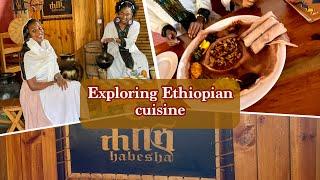 Exploring Ethiopian cuisine #ethiopiancusine #kigali