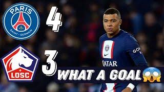 PSG vs LOSC Lille 4:3 Highlights Ligue 1 2022/2023