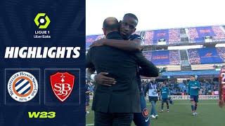 MONTPELLIER HÉRAULT SC - STADE BRESTOIS 29 (3 - 0) - Highlights - (MHSC - SB29) / 2022-2023