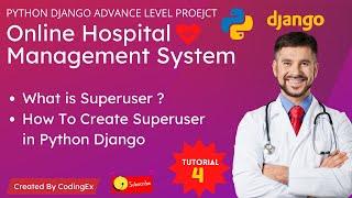 How To Create Superuser in Python Django | Python Django Projects | Django Tutorial In Hindi