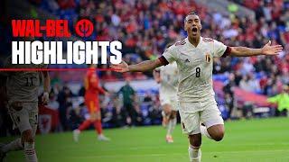 Wales 1-1 Belgium | Fifth goal for Tielemans | #REDDEVILS | #NationsLeague 2022-2023