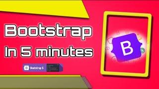 bootstrap in 5 minutes llbootstrap tutorial for beginners|| #bootstrap #webdesign #webdevelopment