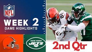 New York Jets vs. Cleveland Browns Full Highlights 1st QTR | NFL Week 2, 2022