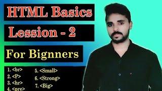 HTML Tutorial For Beginners #2 || Learn Html || HTML tags || How to create HTML complete tag || Html