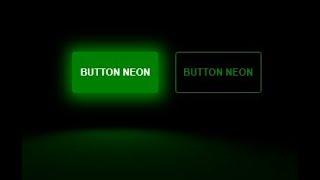 Botones con efecto neon | HTML | CSS