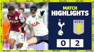 Tottenham 0-2 Aston Villa | All Goals & Extended Highlights | Premier League