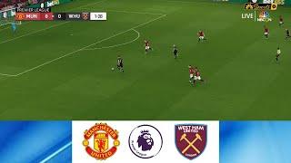 Manchester United vs West Ham United Live Premier League 2022 - Full Match