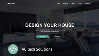 How To Make Website Using HTML And CSS | Website Design With HTML And CSS | AG Tech Solutions