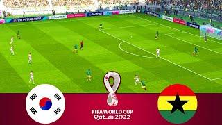 [LIVE]????KOREA VS GHANA | World Cup Qatar 2022 - Group G | Full Match Streaming - Gameplay PES21