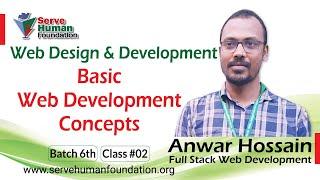 Basic Web Development Concepts For Beginners | Freelancing Bangla Tutorial | Batch 6th | Class 02