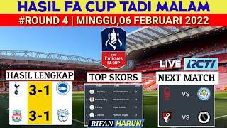 Hasil Fa Cup Tadi Malam | Liverpool vs Cardiff | Fa Cup 2022 Round 4 | Bola Tadi Malam