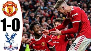 Manchester United Vs Crystal Palace Highlights 1-0 English Commentary 5-12-2021 Premier League