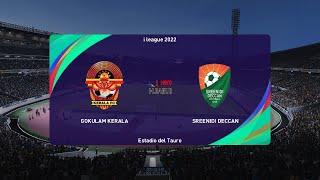 ⚽  Sreenidi Deccan    vs  Gokuulam Kerala    ⚽ | ???? I LEAGUE     (11/27/2022) ???? PES 2021