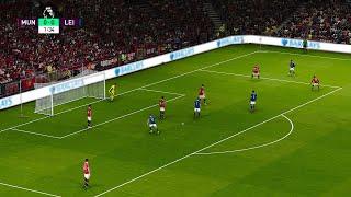 Manchester United vs Leicester City - Premier League - 2nd April 2022 - PES 2021