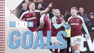 GOALS | WEST HAM UNITED 1-1 BRIGHTON & HOVE ALBION