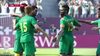 Cameroon vs Serbia | World Cup Qatar 2022 | Gameplay PES 2021