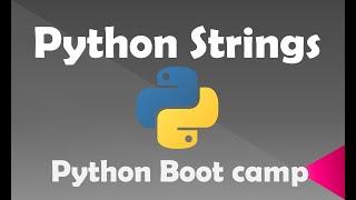 Python Strings creation - Python Programming | -  Part 1  | #5