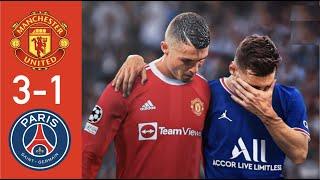 Manchester United vs PSG | 3-1 | Football Match That Shocking All Youtube TV Around The World