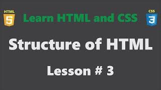 learn Basic structure of html5 | learn html and css for beginners 2022.